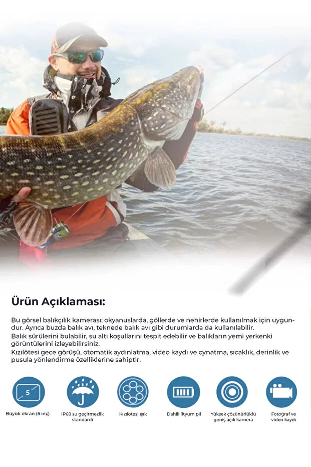 ROBO Ekranlı Balık Yakalama Kamerası